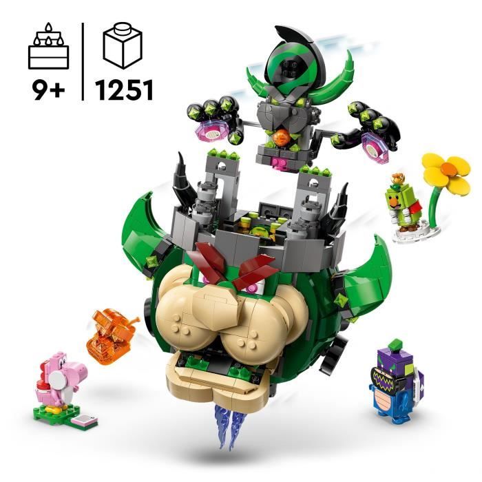 Image secondaire de LEGO Super Mario 72042 Prince Florian et Château de Bowser - Jeu enfant des 9 ans