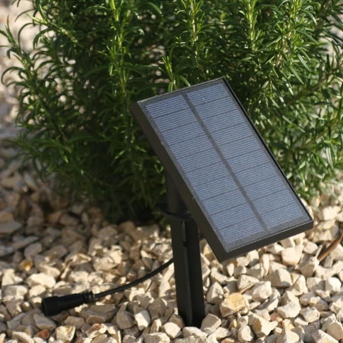 Image secondaire de Guirlande lumineuse solaire - LUMISKY - MAFY SOLAR - 6.50 m - 10 ampoules à filament vintage - LED blanc chaud