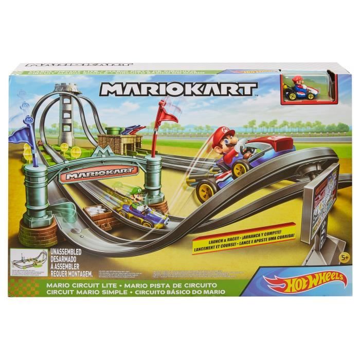 HOT WHEELS Mario Kart Circuit Petites Voitures