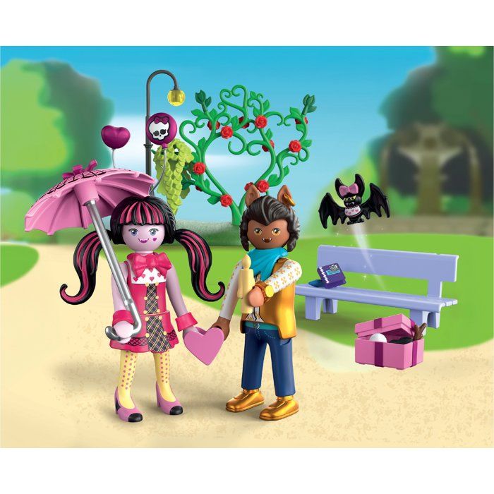 Image secondaire de Playmobil Monster High : Rendez-vous de la Saint-Valentin