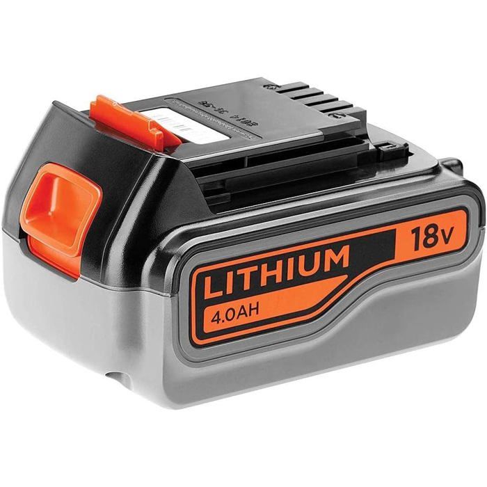 Image secondaire de Batterie Lithium-Ion 18V 4,0Ah BLACK+DECKER