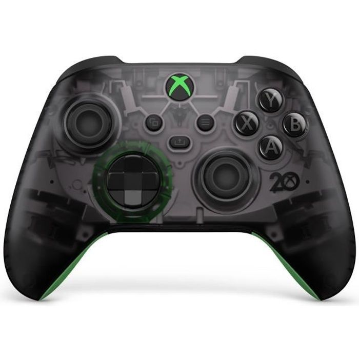 Manette Xbox sans fil nouvelle génération – Anniversaire 20 ans Xbox – Edition limitée – Xbox Series / One / PC / Android / iOS
