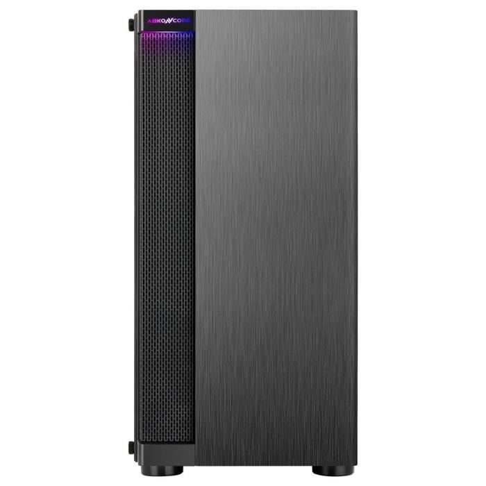 ABKONCORE BOITIER PC C450M - Noir - Verre trempé - Format ATX (ABKO-C-450M-G)