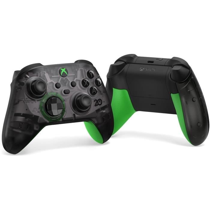 Manette Xbox sans fil nouvelle génération – Anniversaire 20 ans Xbox – Edition limitée – Xbox Series / One / PC / Android / iOS