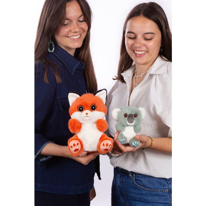 Image secondaire de Peluche Renard FLAME Cutydoos - Orange Brûlé, 23 cm