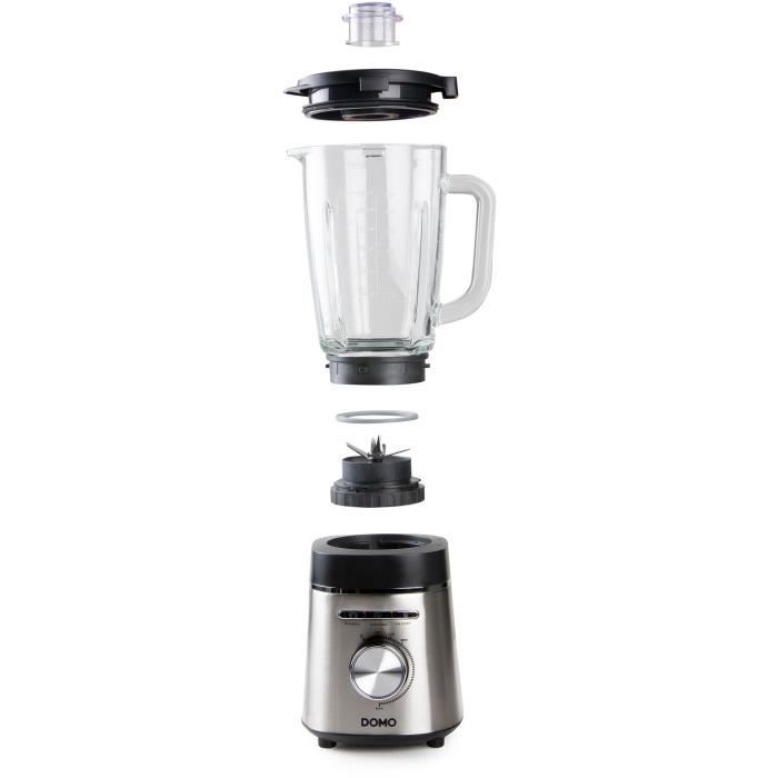 Image secondaire de Blender - DOMO - DO740BL - High speed - 1400 W - 1,75 L - Gris