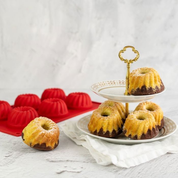 Image secondaire de Set de 2 moules à kougelhof en silicone - DR OETKER