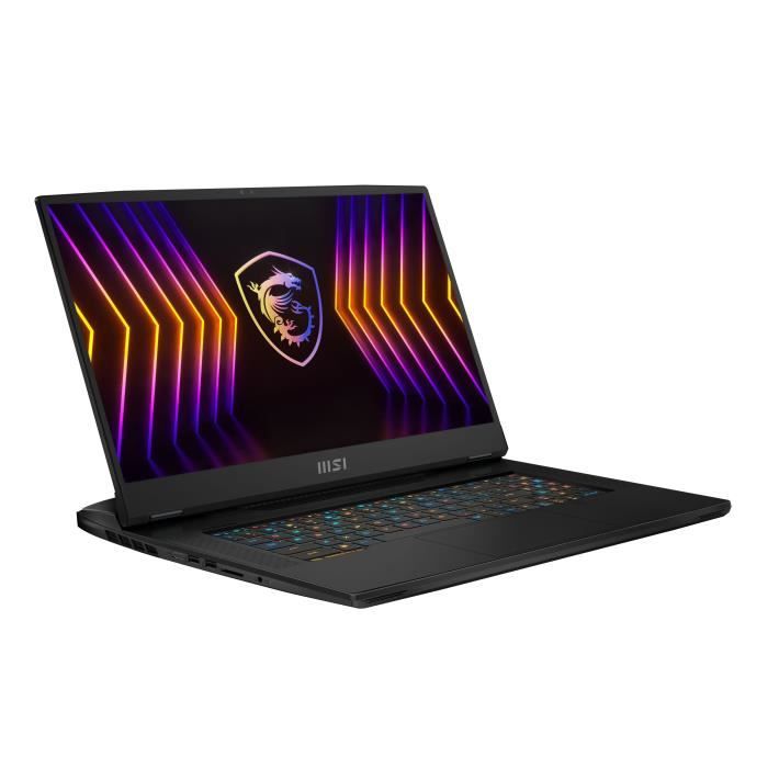 PC Portable Gaming MSI Titan GT77 12UGS-048FR - 17,3UHD 120Hz - Core i7 12800HX - 32Go DDR5 2TB SSD - RTX3070Ti 8GB Windows 11 Pro