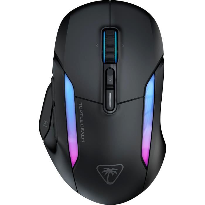 Mouse da gioco wireless - Turtle Beach Kone™ II Air - Ergonomico - Nero, Bluetooth, 26.000 DPI, volante 4D