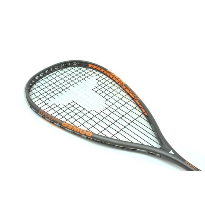 Image secondaire de Raquette de squash - TALBOT TORRO - POWER 4000 - Profil en U - Cordage US 500 - Tete 480cm² - Cadre 18.2mm/135g - 175g