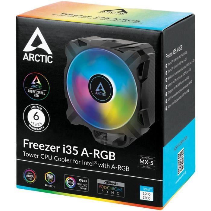 ARCTIC Freezer I35 A-RGB (noir) - Ventirad CPU
