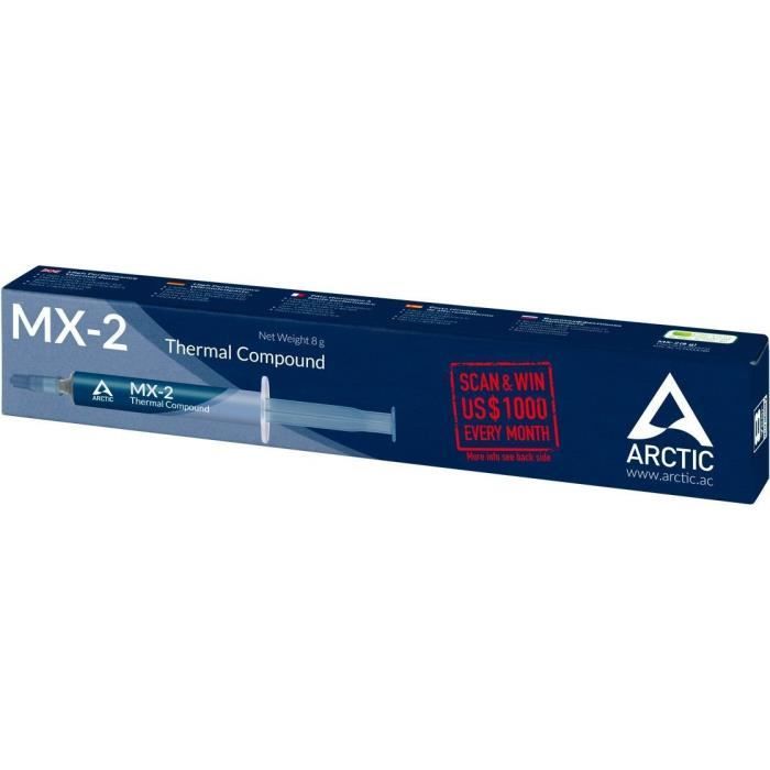 ARCTIC - MX 2 8g - Pâte thermique - ACTCP00004B