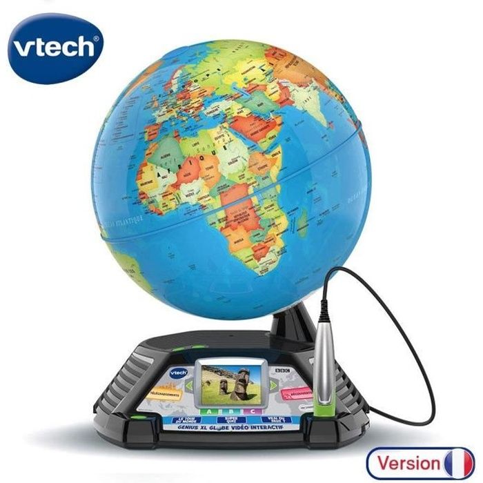VTECH - GENIUS XL - Globe Vidéo Interactif