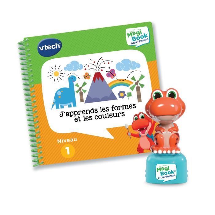 VTECH - MAGIBOOK STORY'FRIENDS - J'APPRENDS LES FORMES ET LES COULEURS + PERSONNAGE - Multicolore