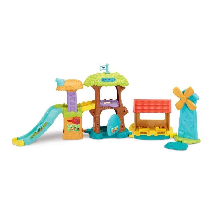 VTECH - TUT TUT ANIMO BISOUS - SUPER MAISON TOBOGGAN (+ VIOLETTE, LA VACHE PIPELETTE) - Multicolore