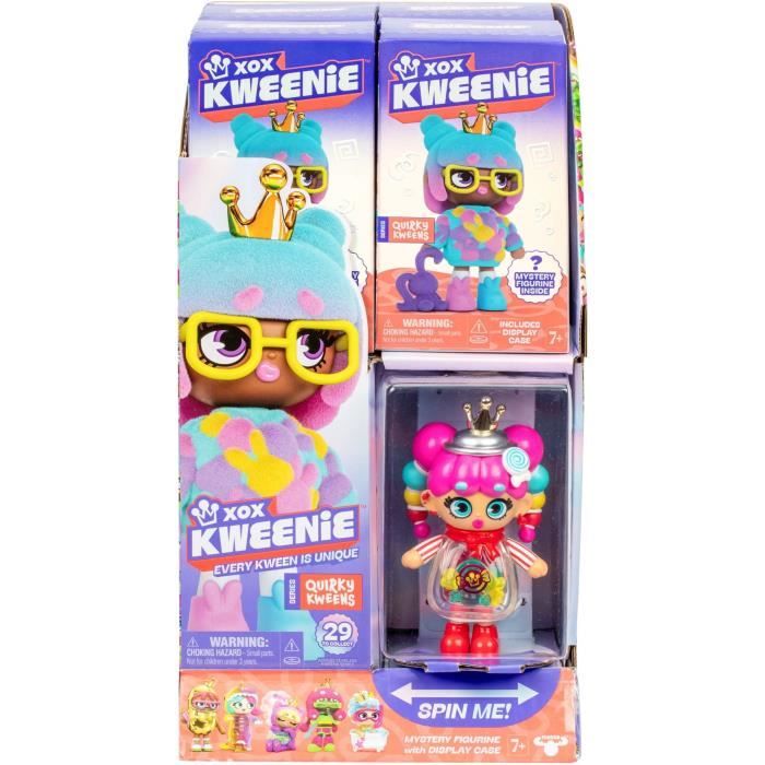Bambola a sorpresa - XOX KWEENIE - Serie Quirky - 13 cm - 13 modelli da collezionare - Modello casuale