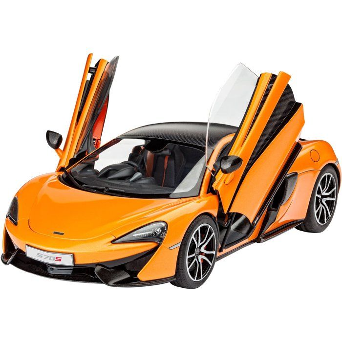 Image secondaire de Maquette McLaren 570S à construire - Set complet avec colle et peintures