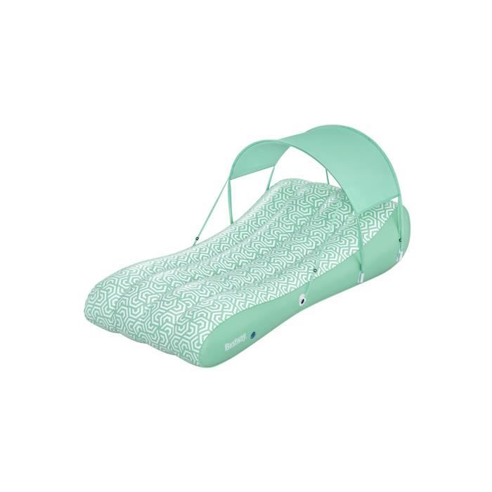 Matelas gonflable de piscine - BESTWAY - Avec auvent