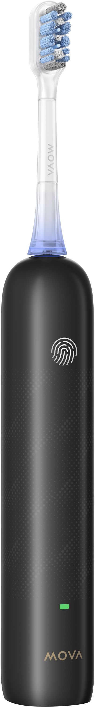 Brosse à dents électrique MOVA Fresh Pro - Noir, oscillante et connectée