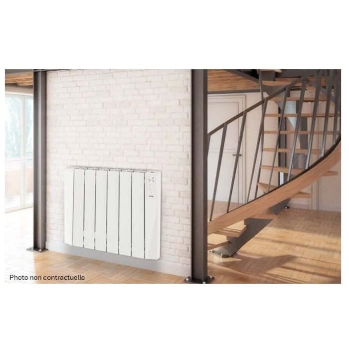 Image secondaire de Radiateur électrique - Fluide caloporteur - 750 W - Ferroli - Néo connecté - Horizontal - Blanc