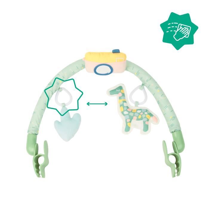Badabulle Arche d'activités Universelle, 3 jouets sensoriels