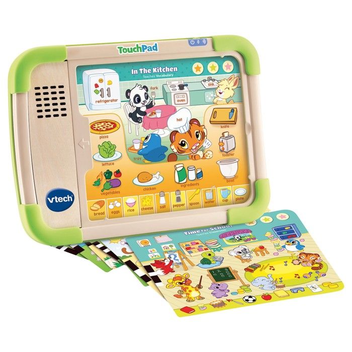 VTECH - Play Green - Tactikid, ma Tablette Educative - Jouet Bois FSC