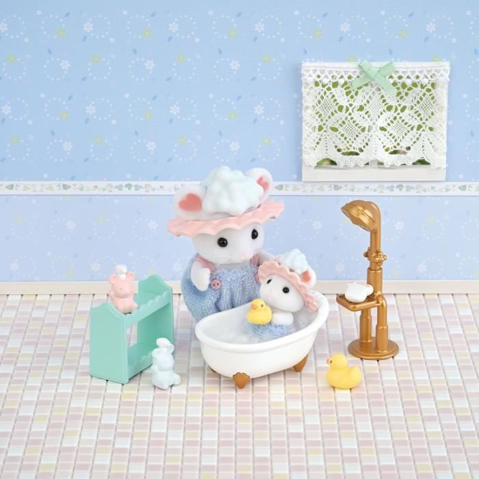 Image secondaire de Le bain des freres Souris Marshmallow - SYLVANIAN FAMILIES - 5805