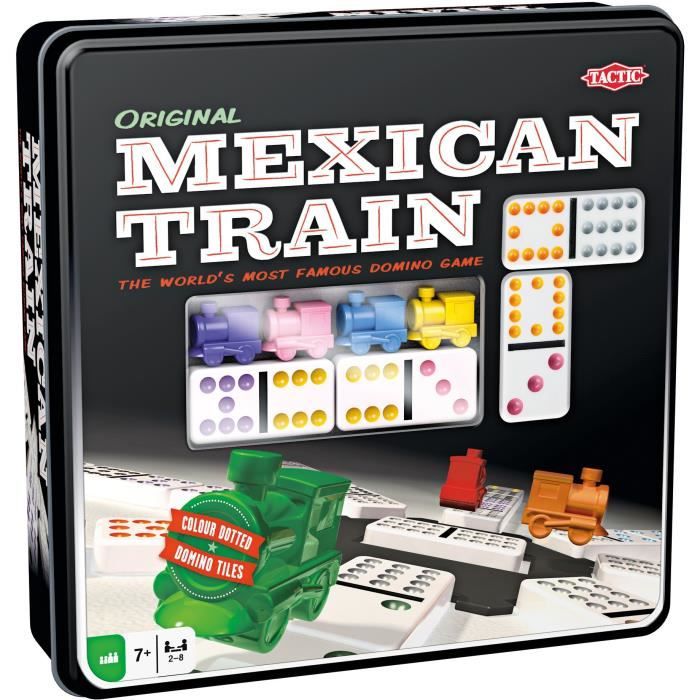 TACTIC - Mexican Train boîte métal