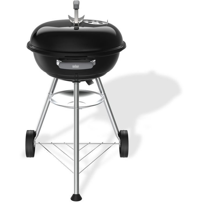 Image secondaire de Barbecue à Charbon Weber Compact Kettle Ø47 cm - 6 Couverts - Noir
