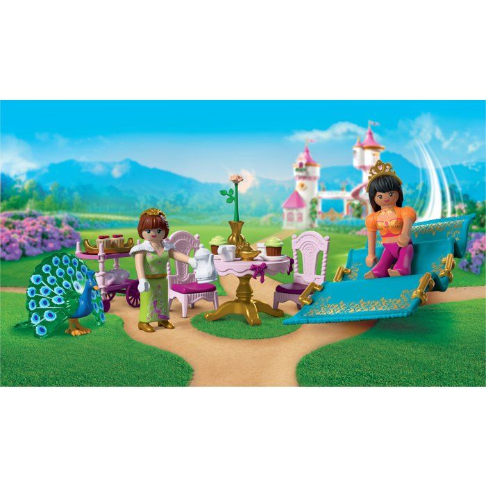 Image secondaire de Aventure magique avec les princesses et leur tapis volant PLAYMOBIL