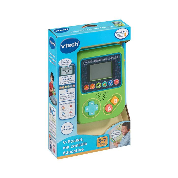 Image secondaire de VTECH V-Pocket Console Éducative Interactive pour Enfants - Vert
