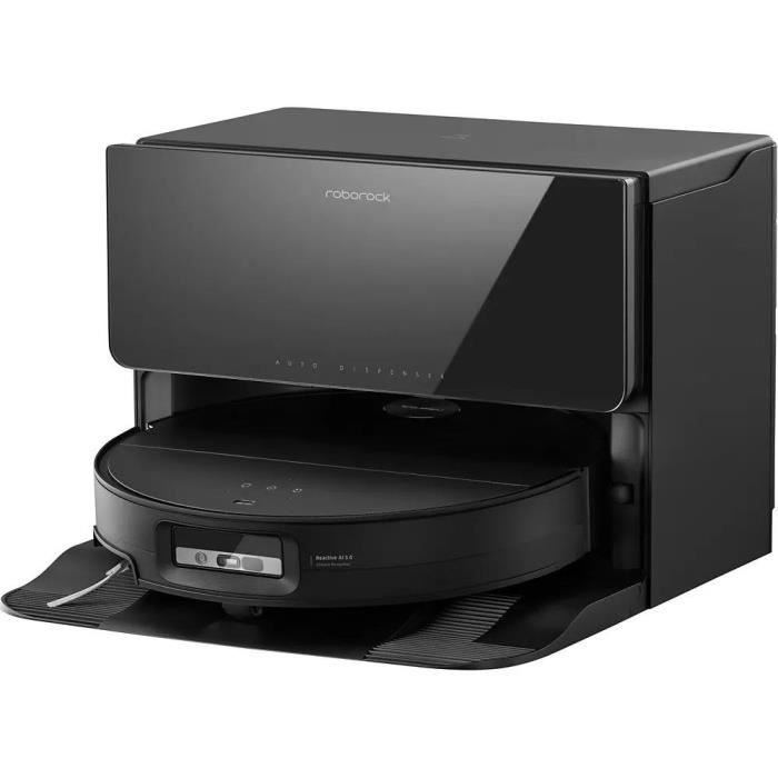 ROBOROCK SAROS 10 R&D System - Aspirateur Robot Laveur avec Base entièrement autonome en eau - 22000 Pa - LDS rétractable
