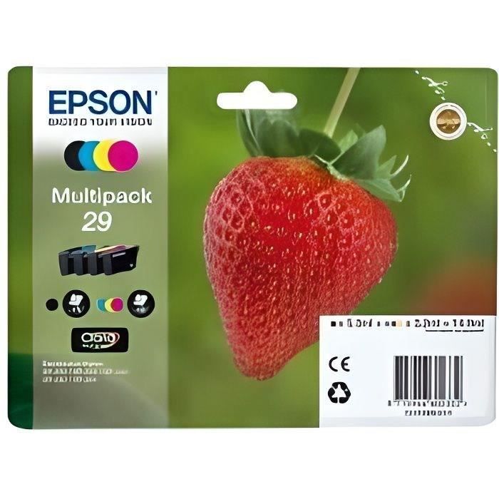 EPSON Multipack Strawberry Cartridge - Black, Cyan, Magenta, Yellow