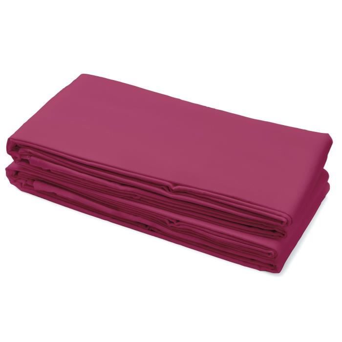 Flat sheet - LOVELY HOME - LH71605 - 240 x 300 cm - Fuchsia