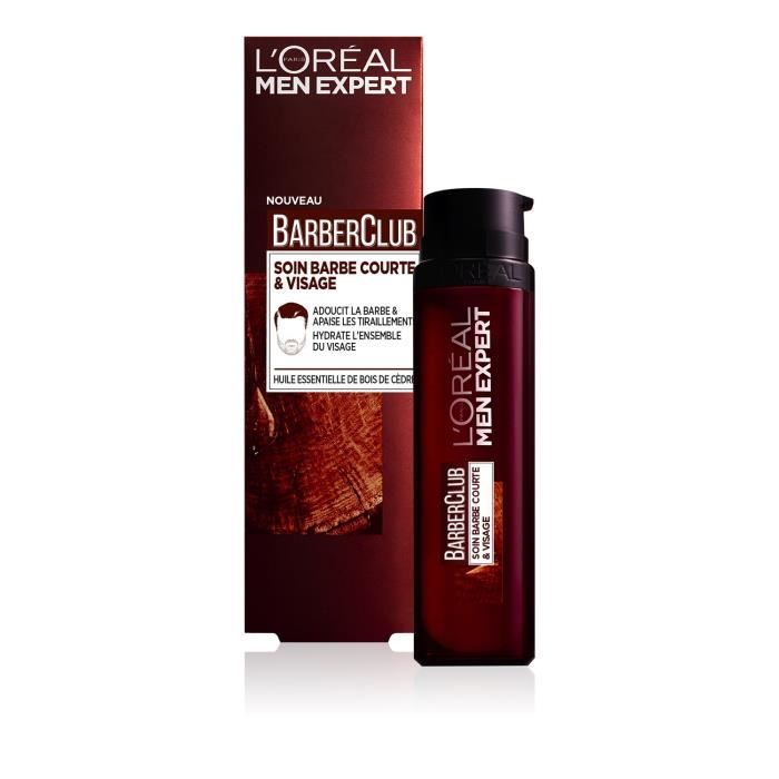 Soin barbe courte Hairstyle BarberClub L'OREAL Men Expert - 50 ml