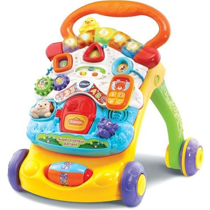 SUPER TROTTEUR PARLANDO ARANCIONE 2 IN 1