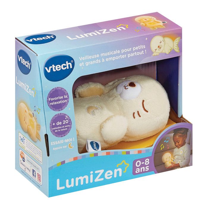 Image secondaire de Doudou Lumizén VTECH BABY - Petit Phoque Gris
