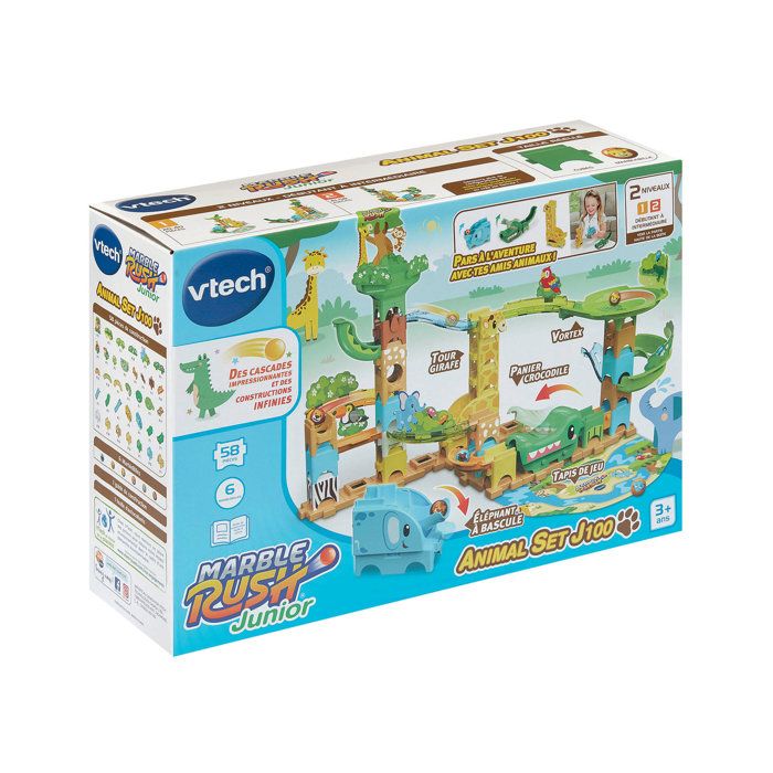 Image secondaire de Circuit de Bille VTECH Marble Rush Junior - Animal Set J100