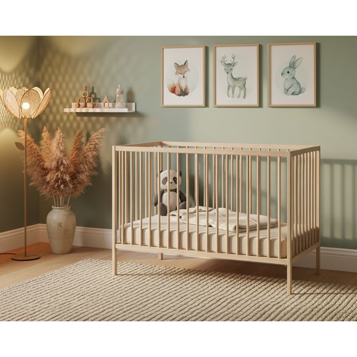 Image secondaire de Lit bébé en bois 60x120 cm Webaby - Confort et élégance