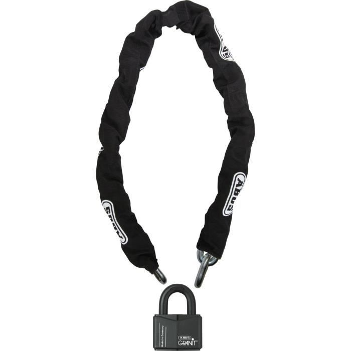 Lucchetto a catena - ABUS - 37RK/70 + 14MKS180 - Catena da 180 cm - Maglie da 14 mm - Doppia chiusura - 2 chiavi