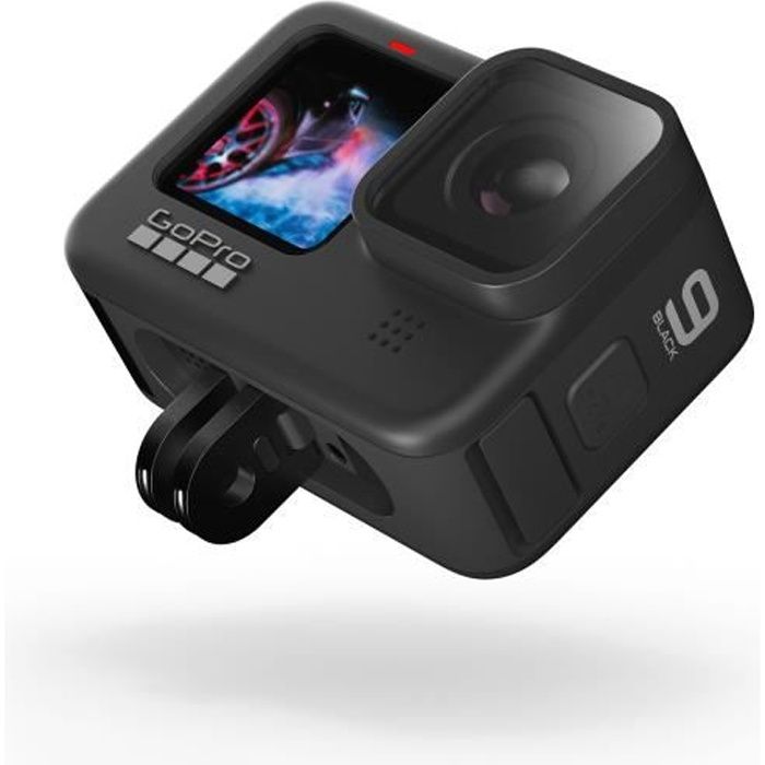 GOPRO 248819 - Fotocamera Gopro Hero 9 - Sensore da 23,6 MP per video 5K e foto da 20 MP - Hypersmooth 3.0 - Touchscreen - Nero