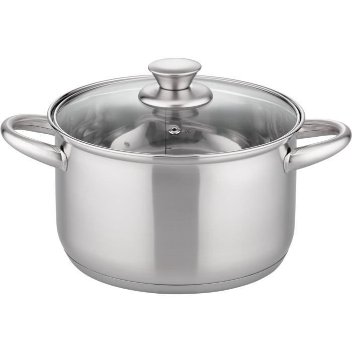 Forno olandese - GSW - RIGO - 24 cm - Induzione - Acciaio inossidabile