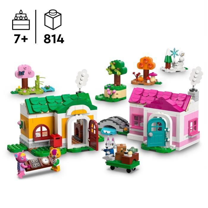 Image secondaire de LEGO Animal Crossing 77057 Les Maisons Créatives : au Gré des Saisons - Jouet des 7 ans