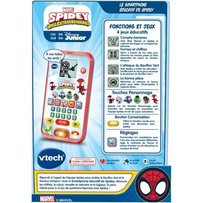 VTECH - SPIDEY - Le Smartphone Éducatif de Spidey