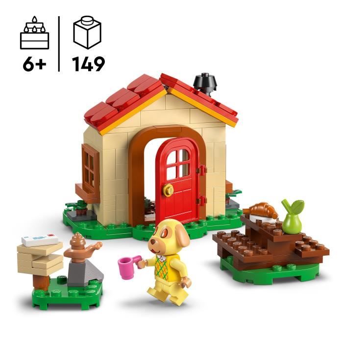 Image secondaire de LEGO Animal Crossing 77058 La Maison Douillette de Mirza - Jouet des 6 ans