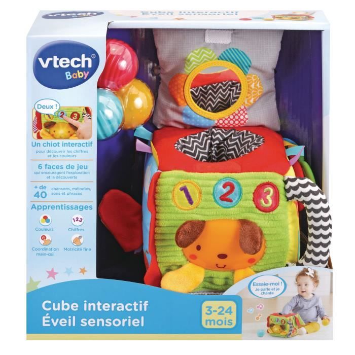 VTECH BABY - Cube Interactif Eveil Sensoriel