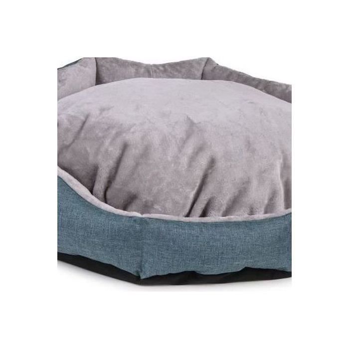 VADIGRAN Panier rond Ares - 80 cm - Turquoise - Pour chien