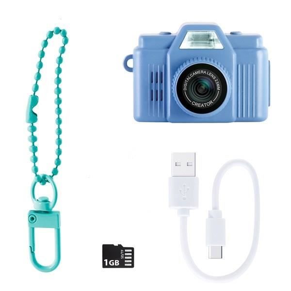 Image secondaire de Canal Toys - Photo Creator - Appareil Photo Numérique Mini Cam' Bleu- Retro - Avec carte SD 1Go incluse