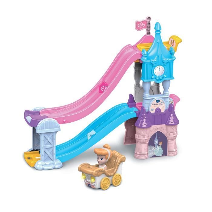 Image secondaire de VTECH TUT TUT BOLIDES DISNEY PRINCESSES - CHÂTEAU - TOBOGGAN ENCHANTÉ (+ LE CARROSSE MARIAGE ENCHANTÉ DE CENDRILLON)