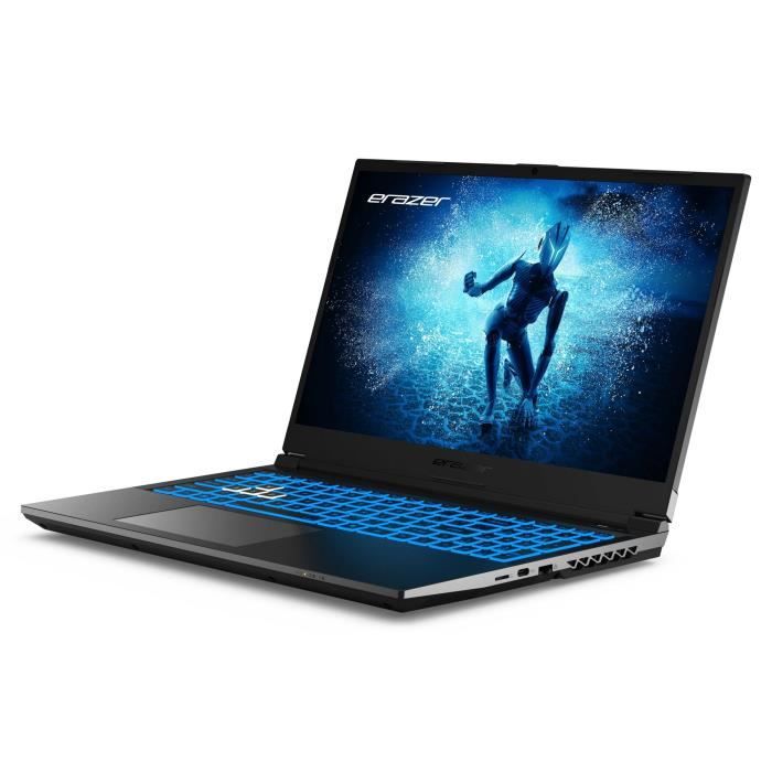 PC portable Gamer ERAZER - DEPUTY P60i -Livr� sans Windows -15,6 FHD 144Hz - RTX 4060 - Core i5-12450H -RAM 16Go -SSD 512Go -AZERTY
